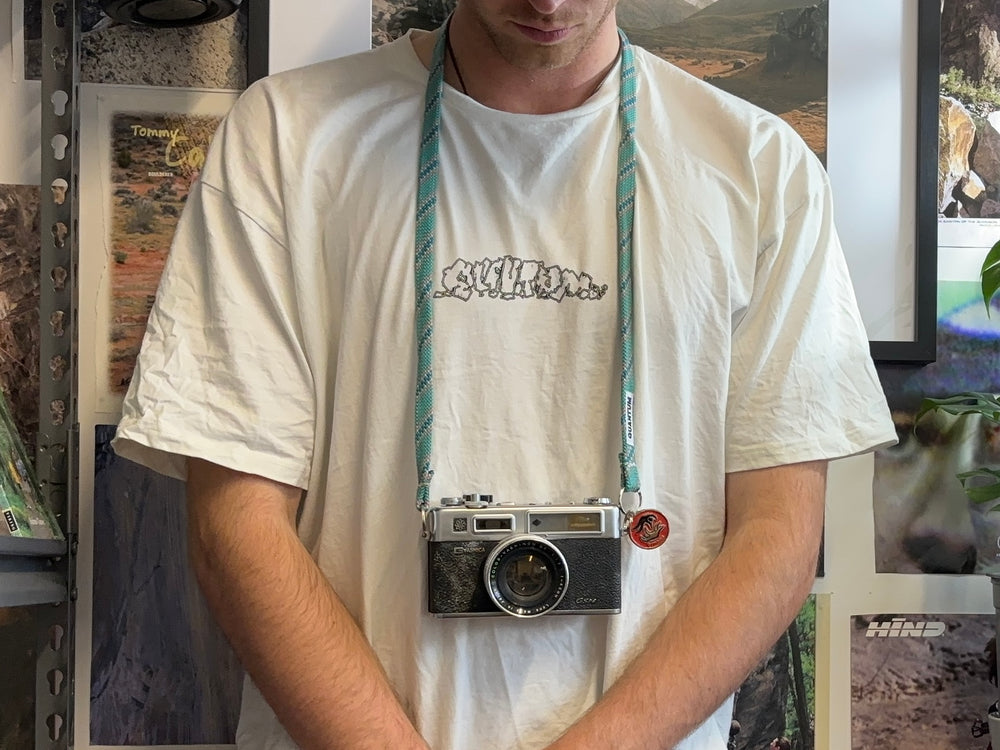 Aqua camera strap