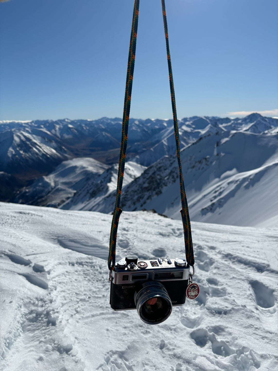 Tropical camera strap