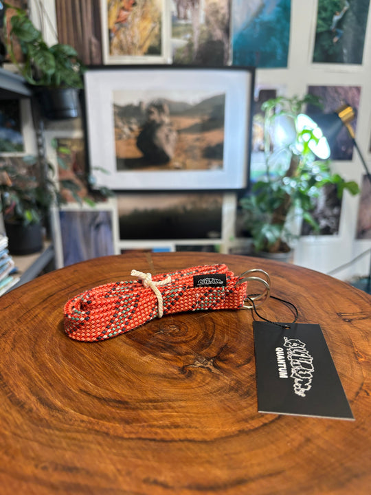 Crimson camera strap