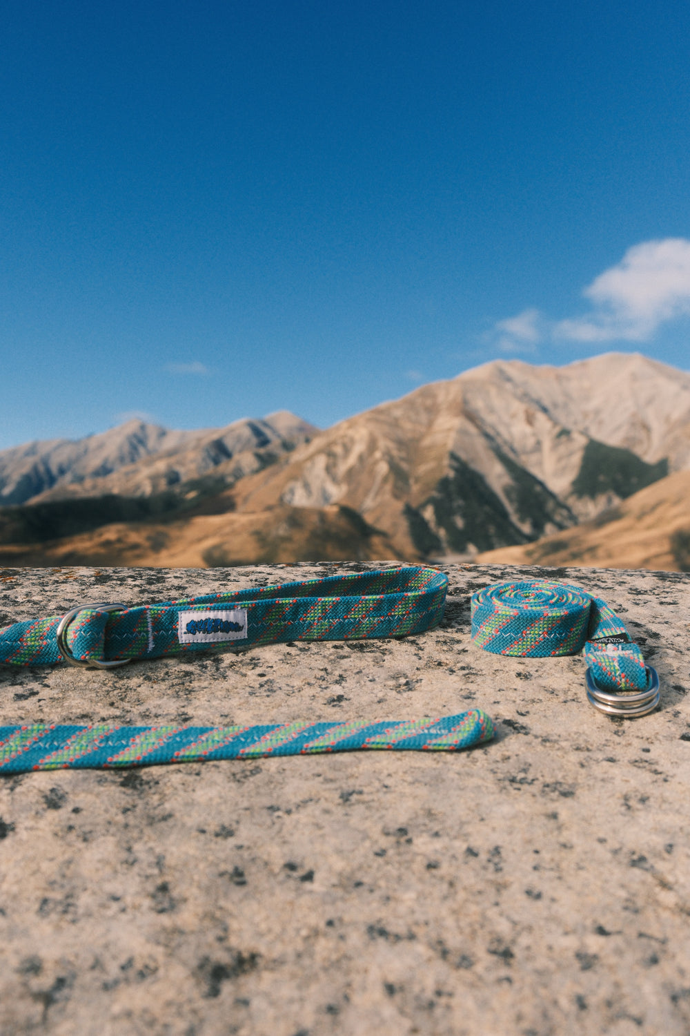 Dusky blue belt