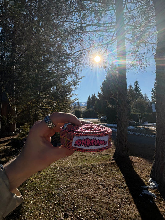 Cherry blossom belt