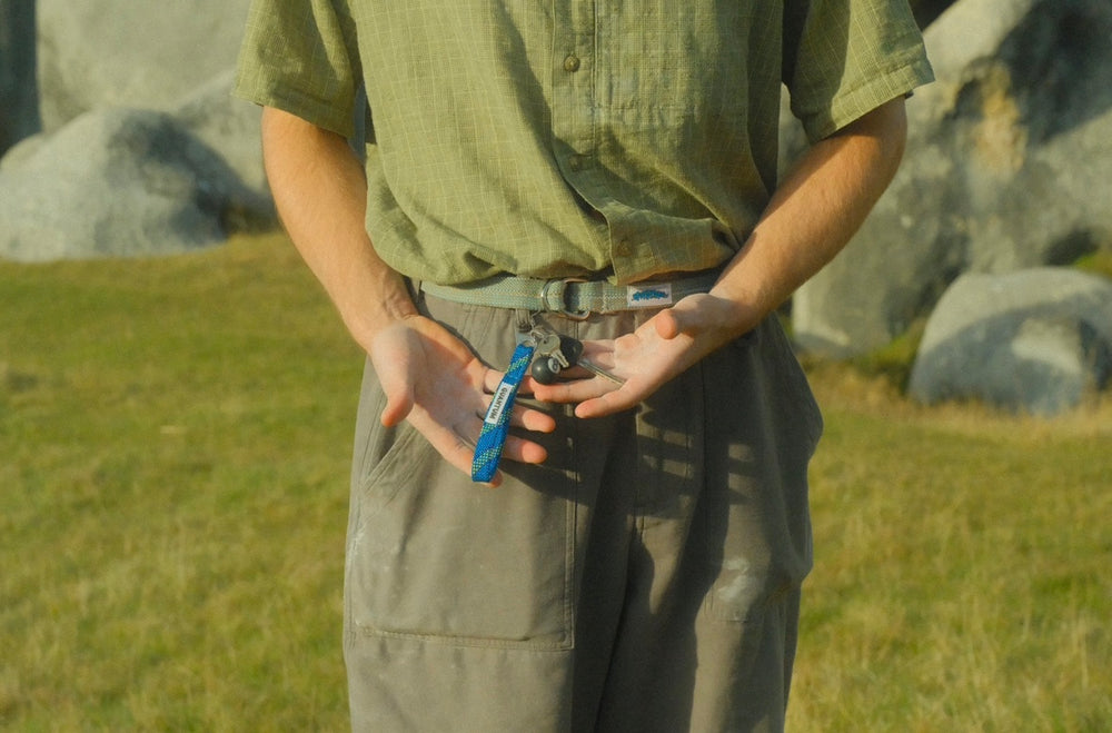 Huckleberry Keychain