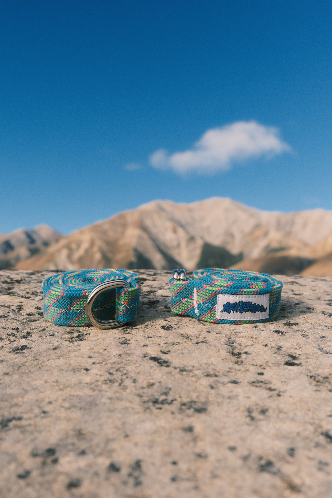 Dusky blue belt
