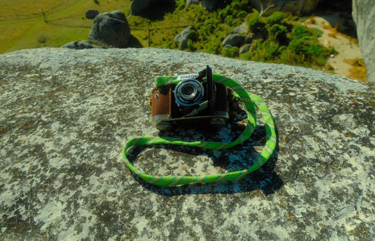 Neon camera strap