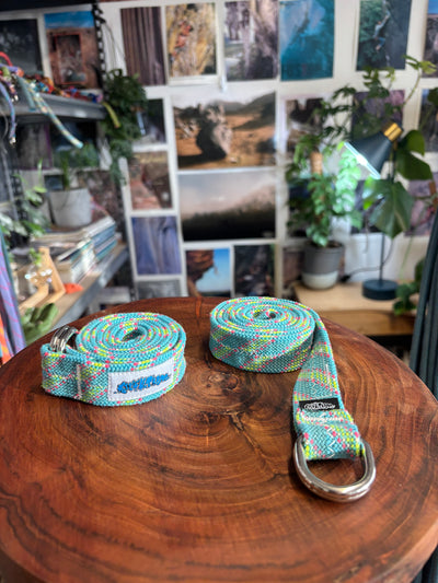 Dusky blue belt