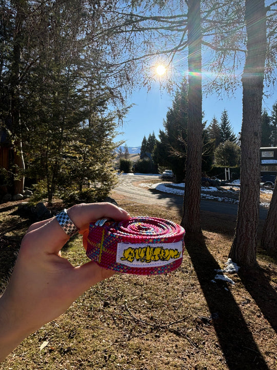 Candy cane belt