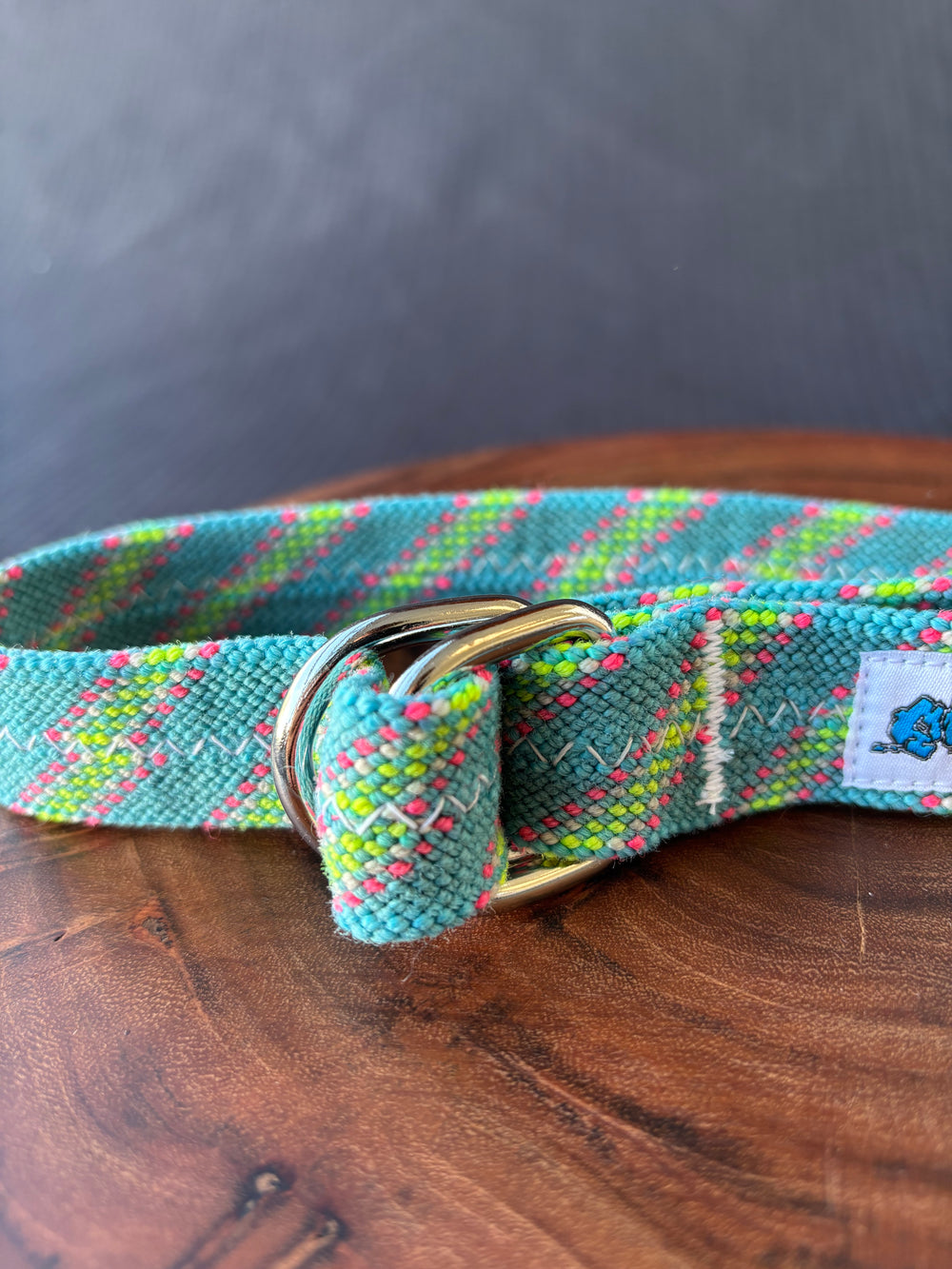 Dusky blue belt