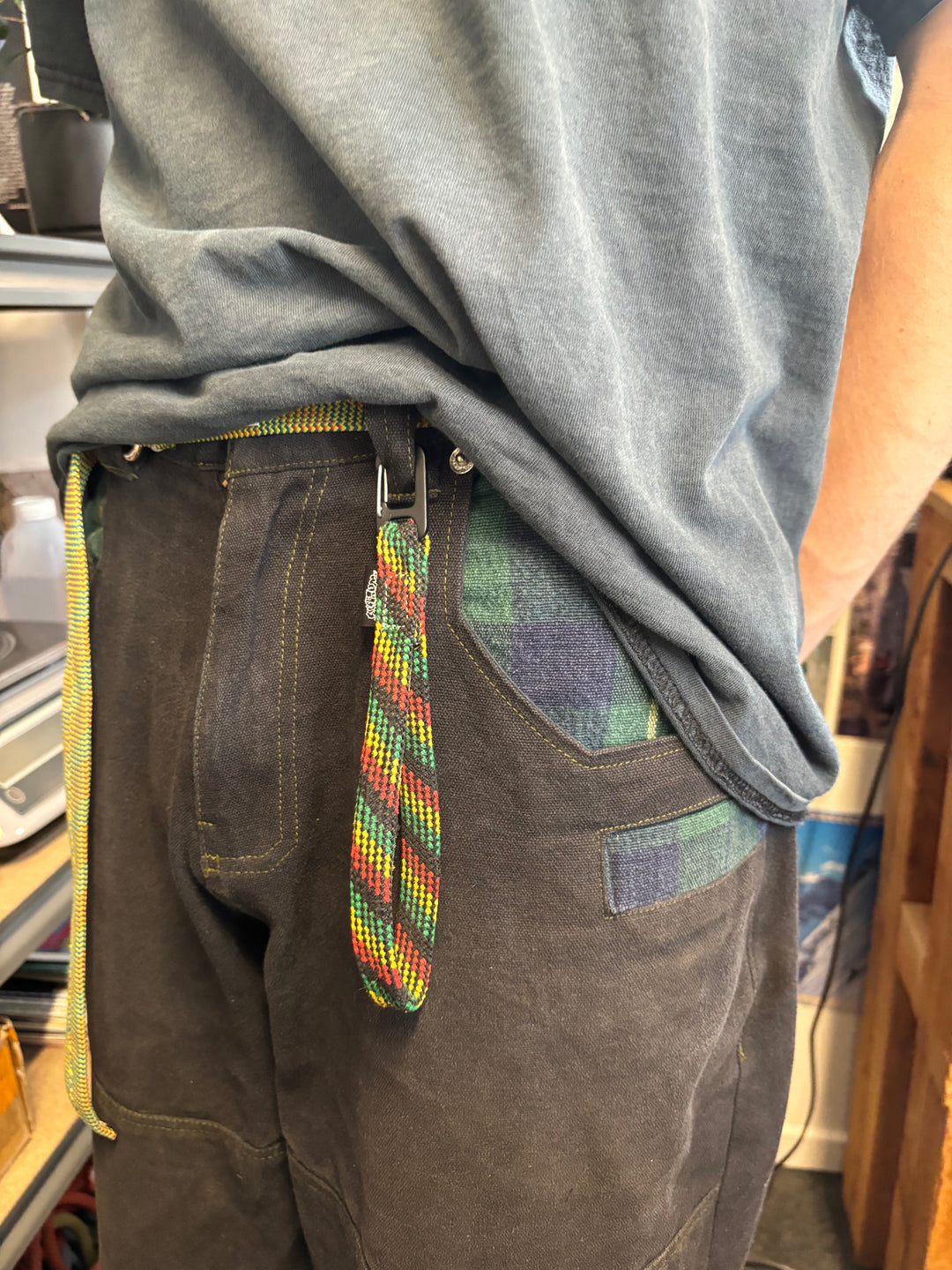 Rasta keychain