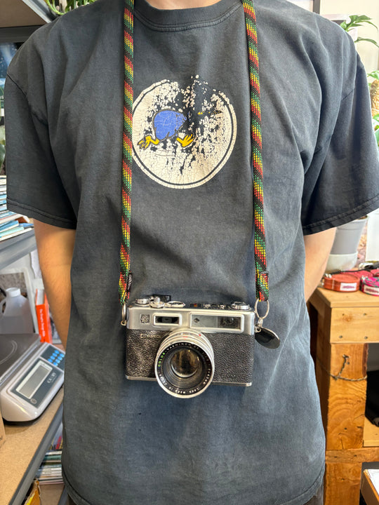 Rasta camera strap