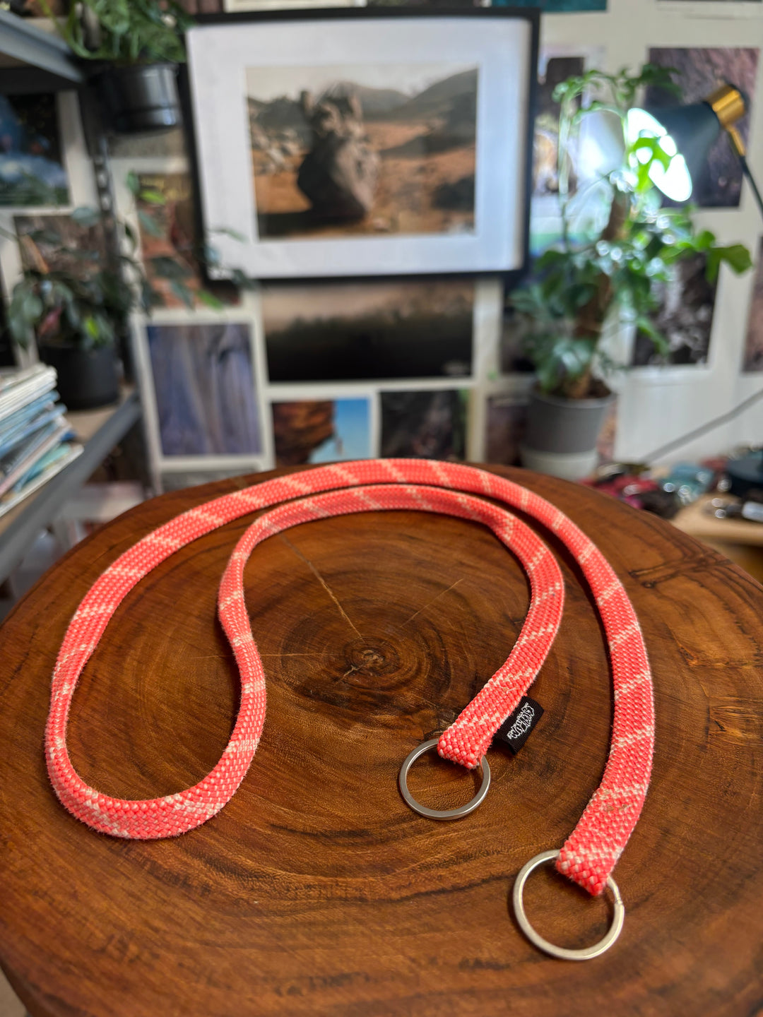 Strawberry camera strap