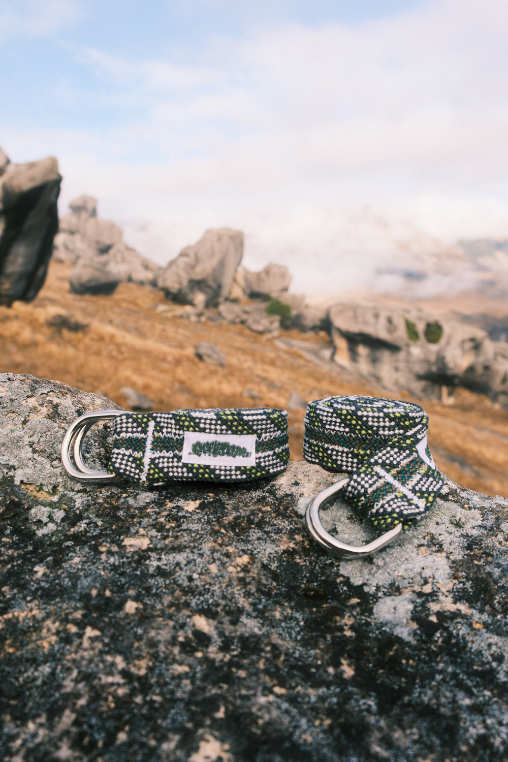 Silver back belt