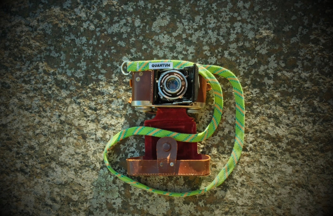 Neon camera strap