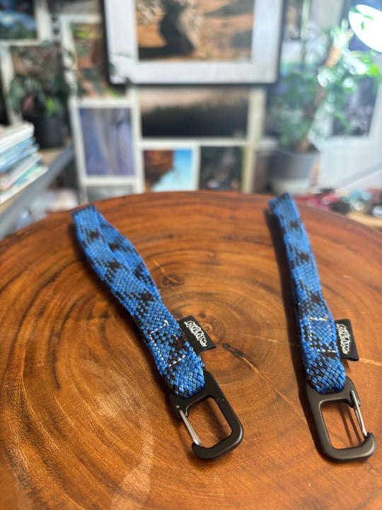 Deep blue keychain