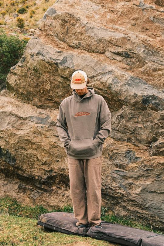 Relaxed Faded Grey Hood