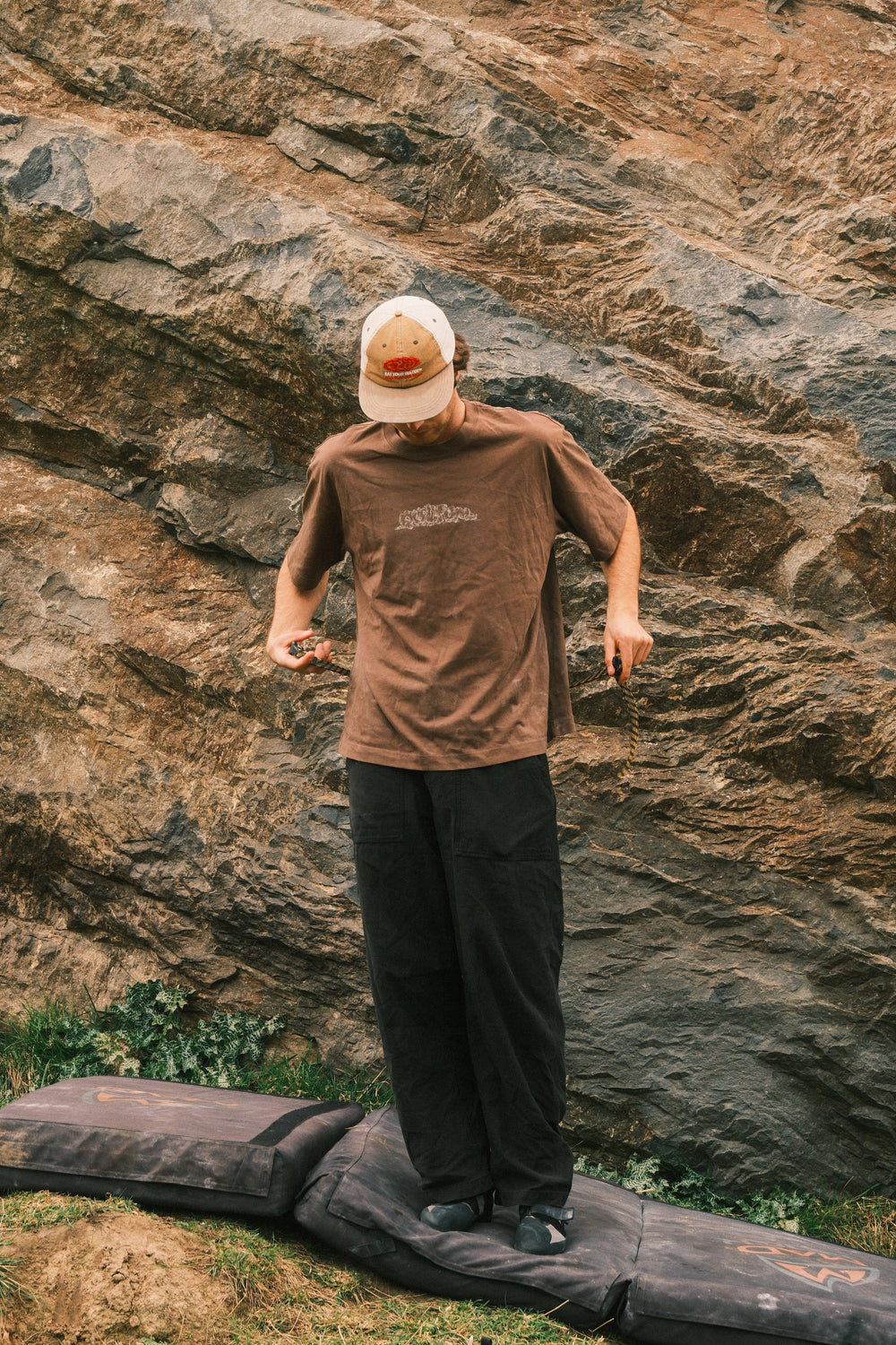 Box T-shirt Walnut