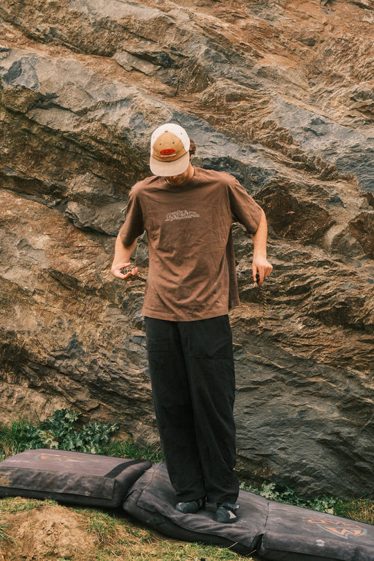 Box T-shirt Walnut