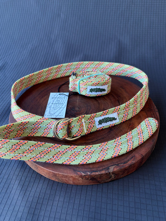 Belt made from climbing rope