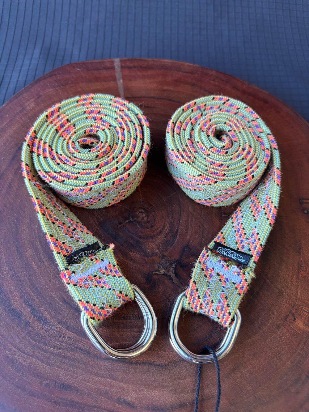 Belt made from climbing rope
