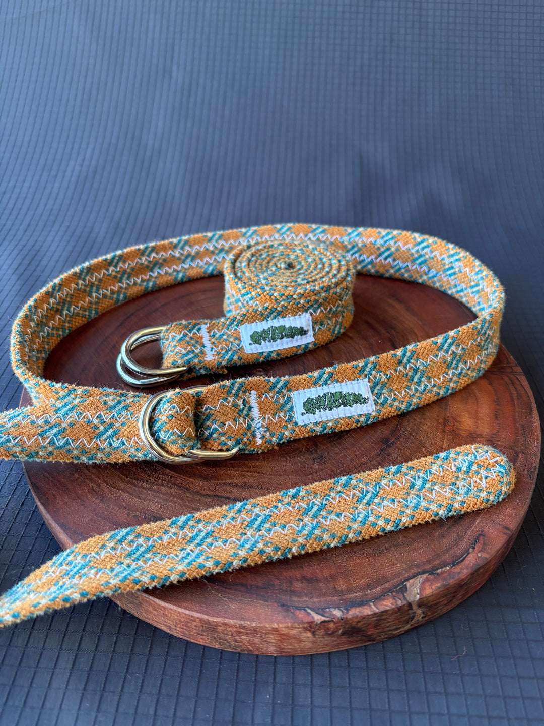 Belt made from climbing rope