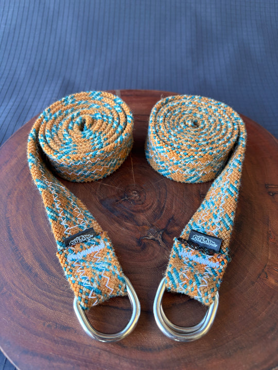 Belt made from climbing rope