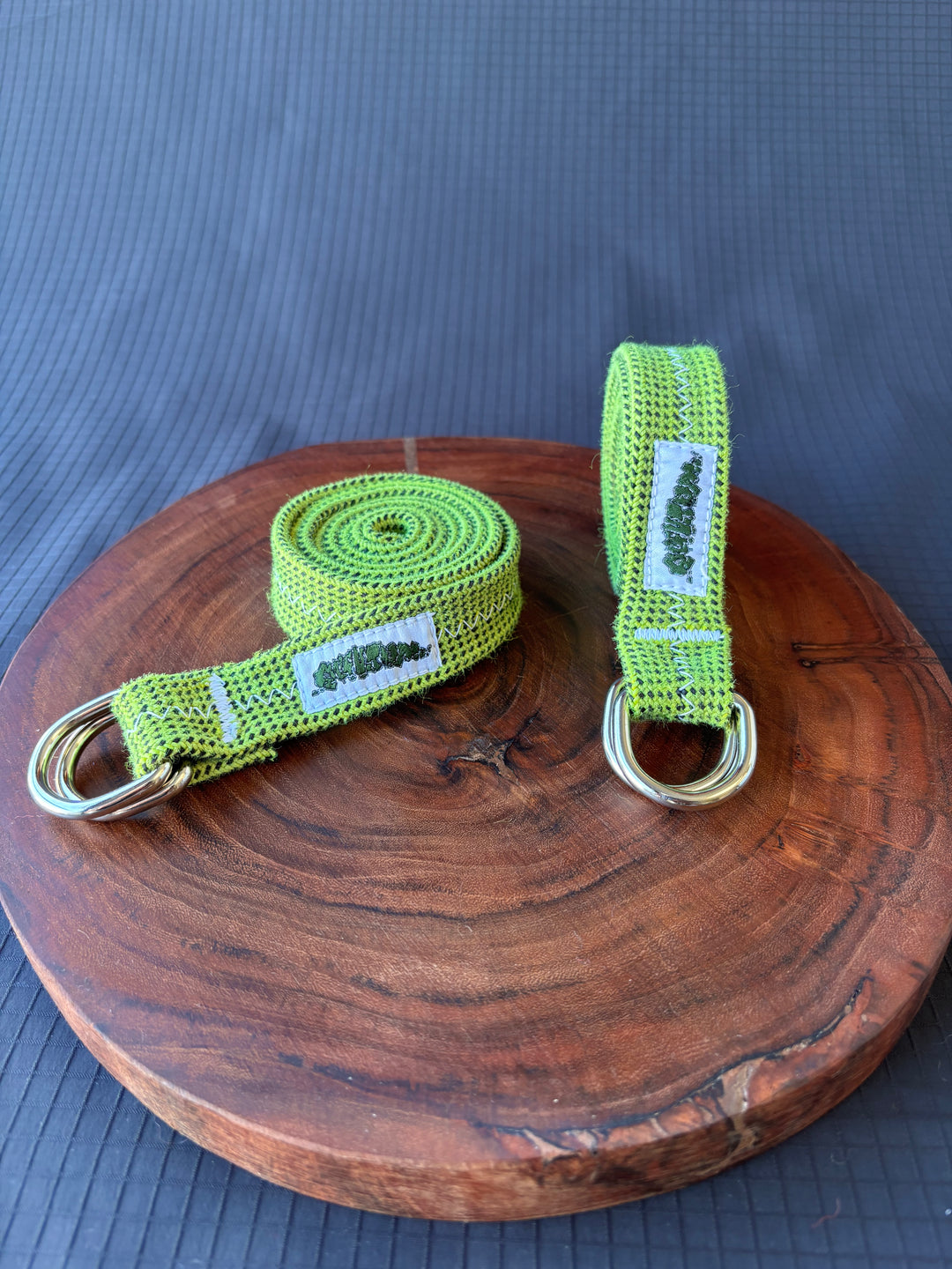 Belt made from climbing rope