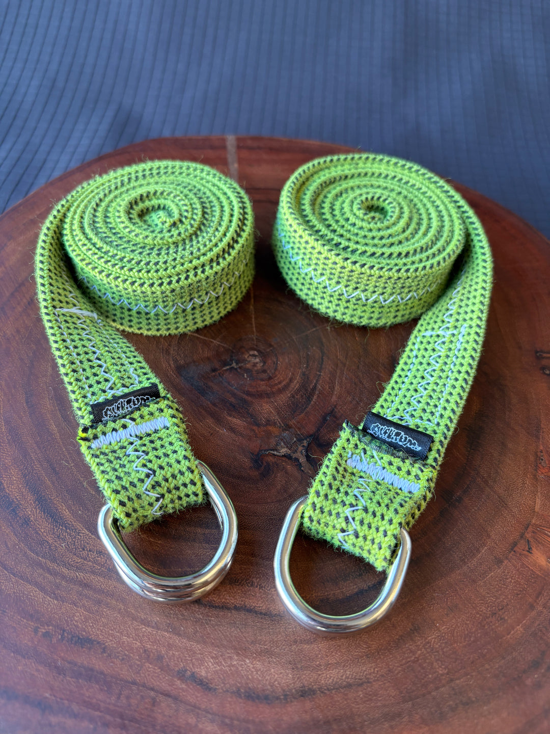 Belt made from climbing rope