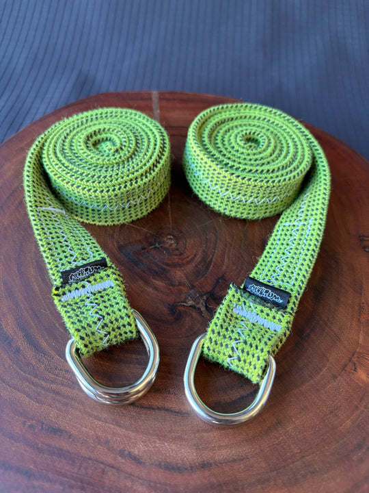 Belt made from climbing rope