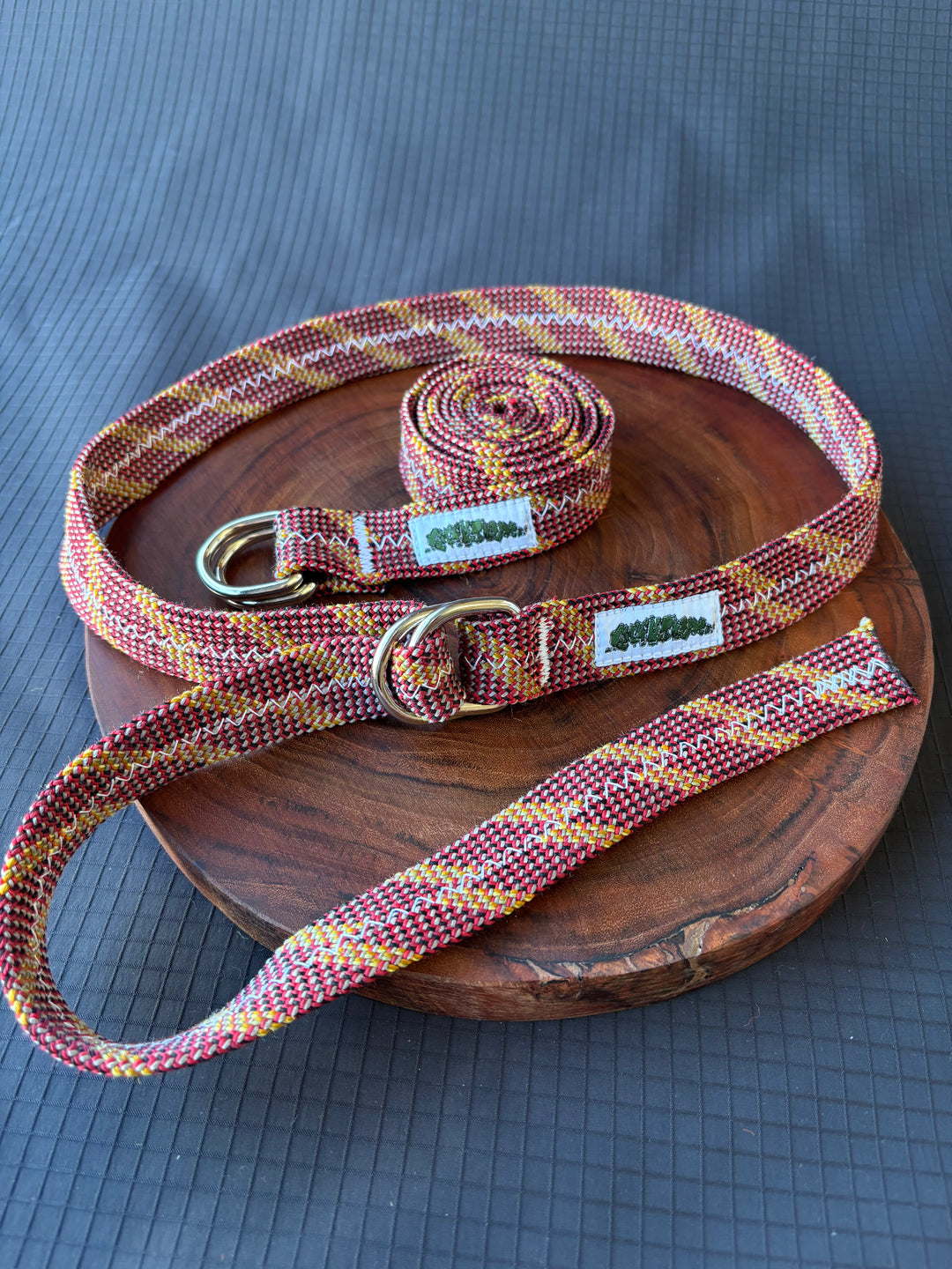 Belt made from climbing rope