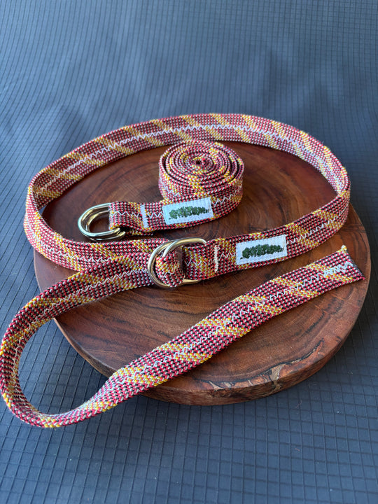 Belt made from climbing rope