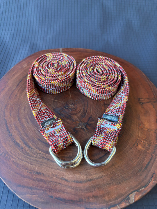 Belt made from climbing rope