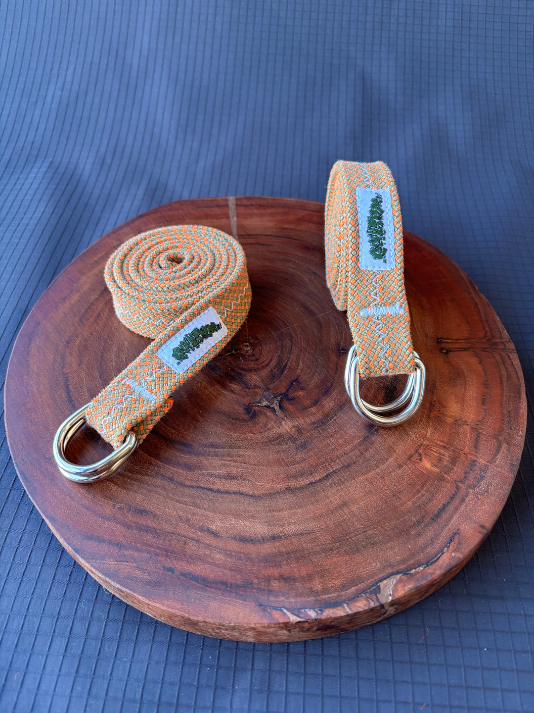 Belt made from climbing rope