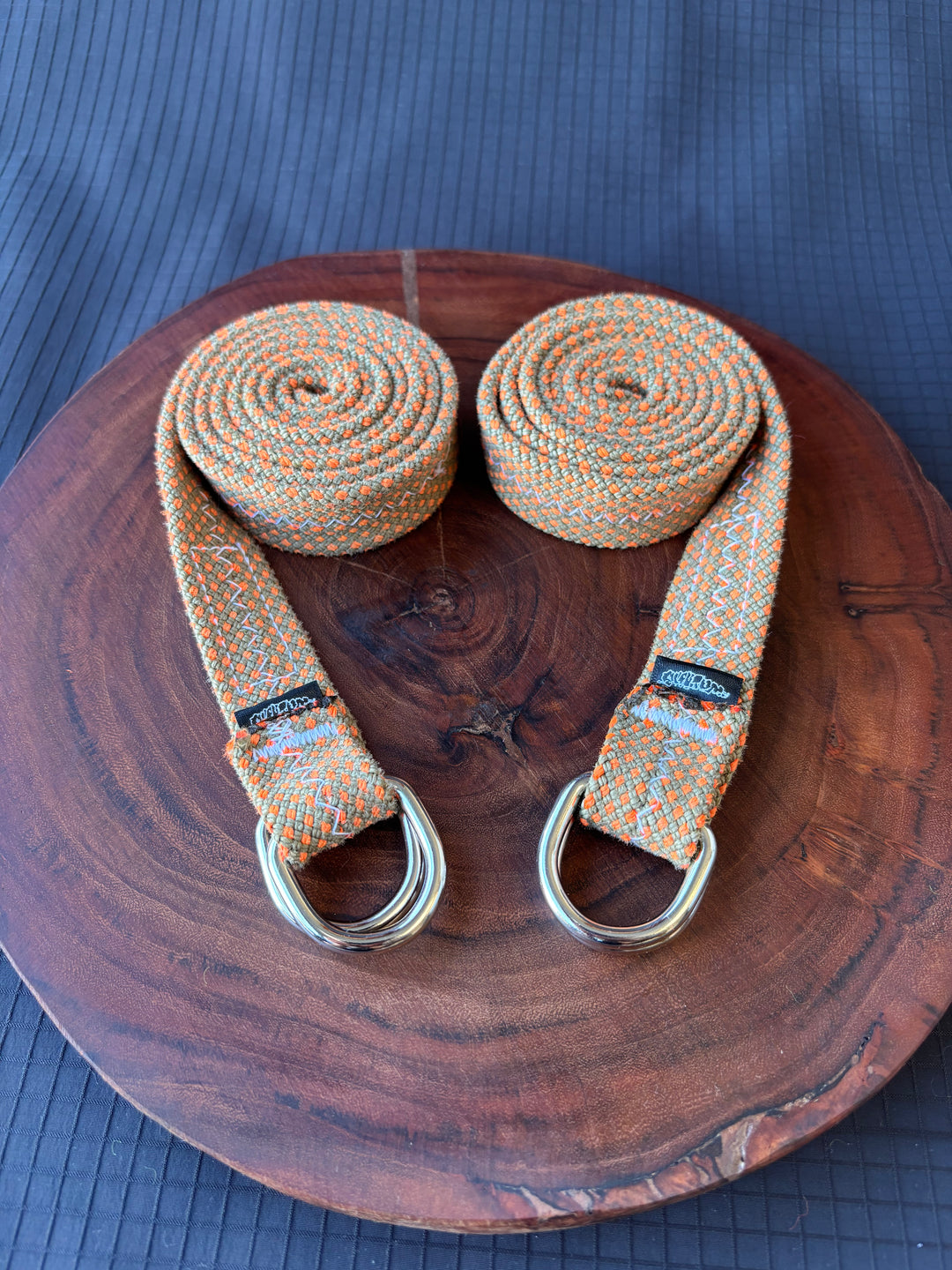 Belt made from climbing rope