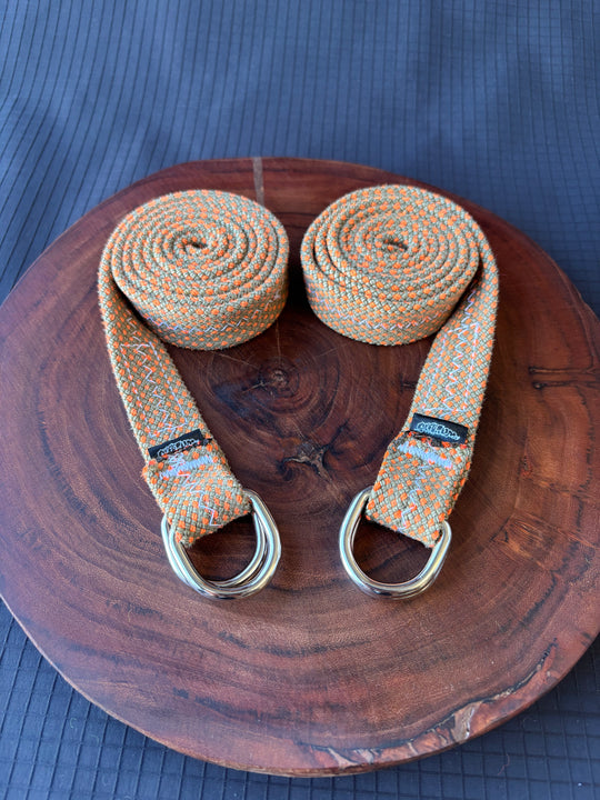 Belt made from climbing rope
