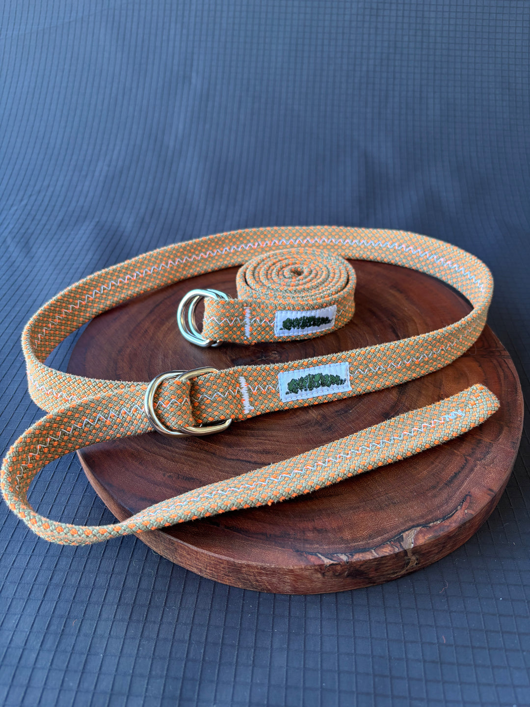 Belt made from climbing rope