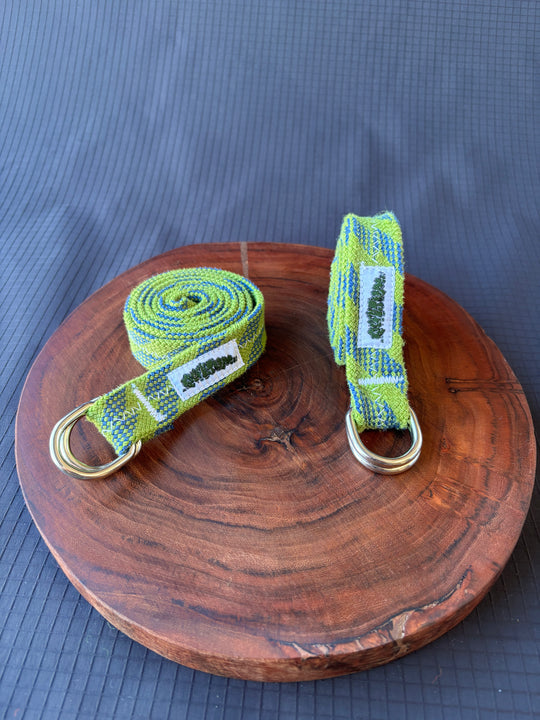 Belt made from climbing rope