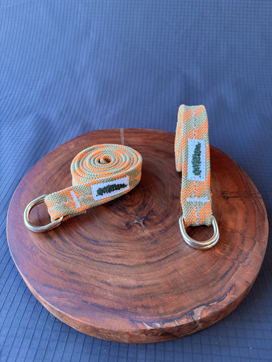 Belt made from climbing rope