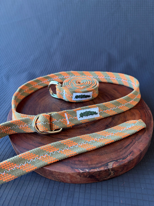 Belt made from climbing rope