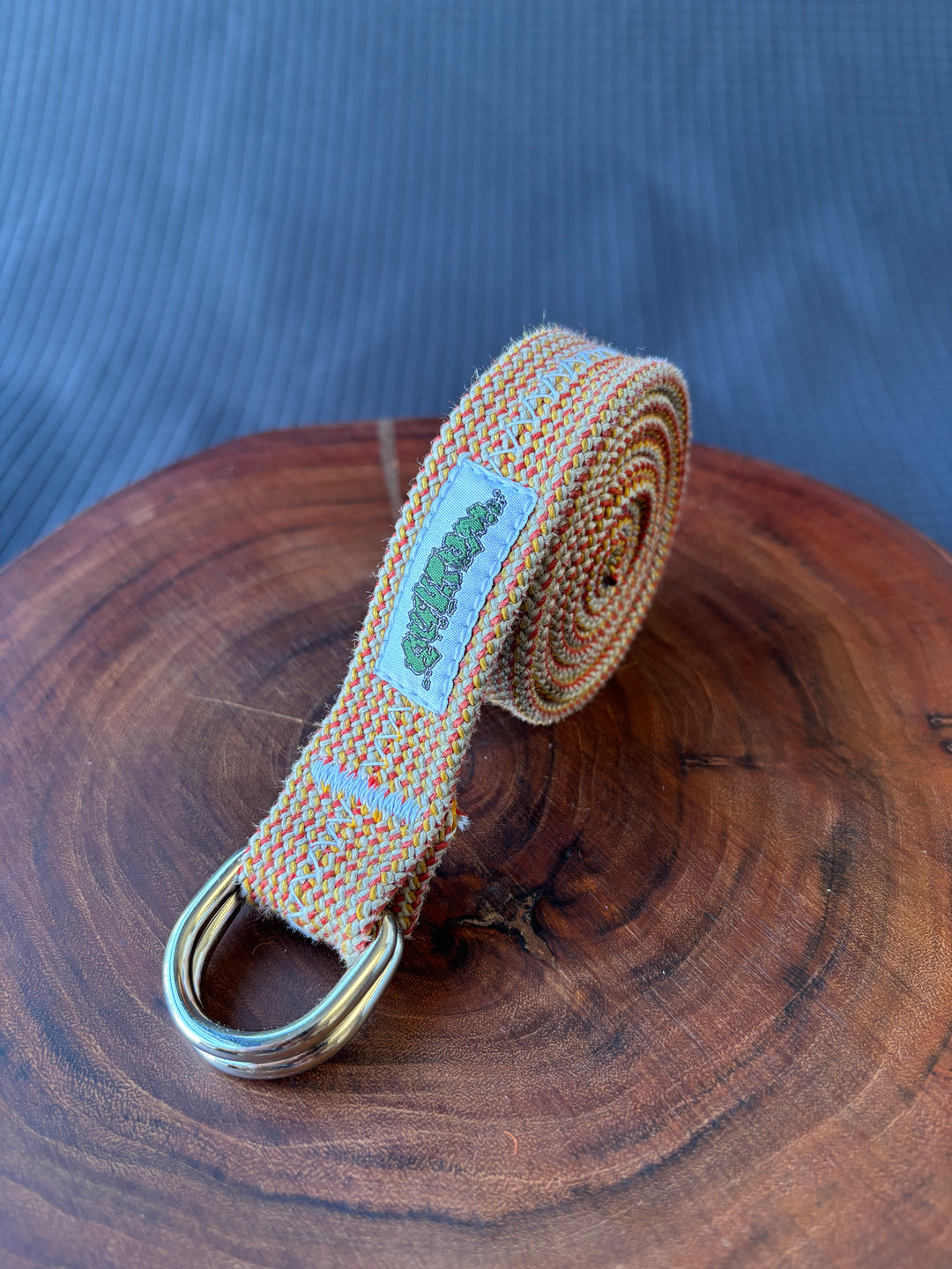 Belt made from climbing rope