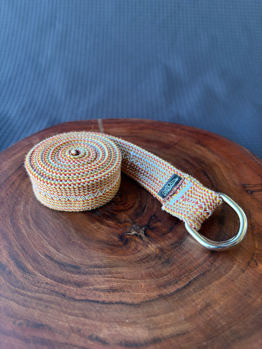 Belt made from climbing rope