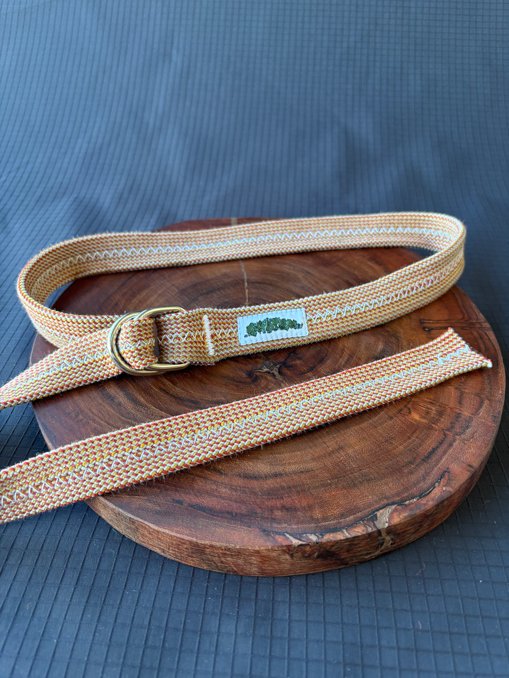 Belt made from climbing rope