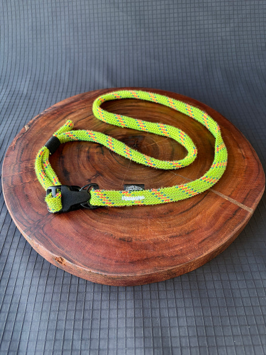 Waist loop made from climbing rope