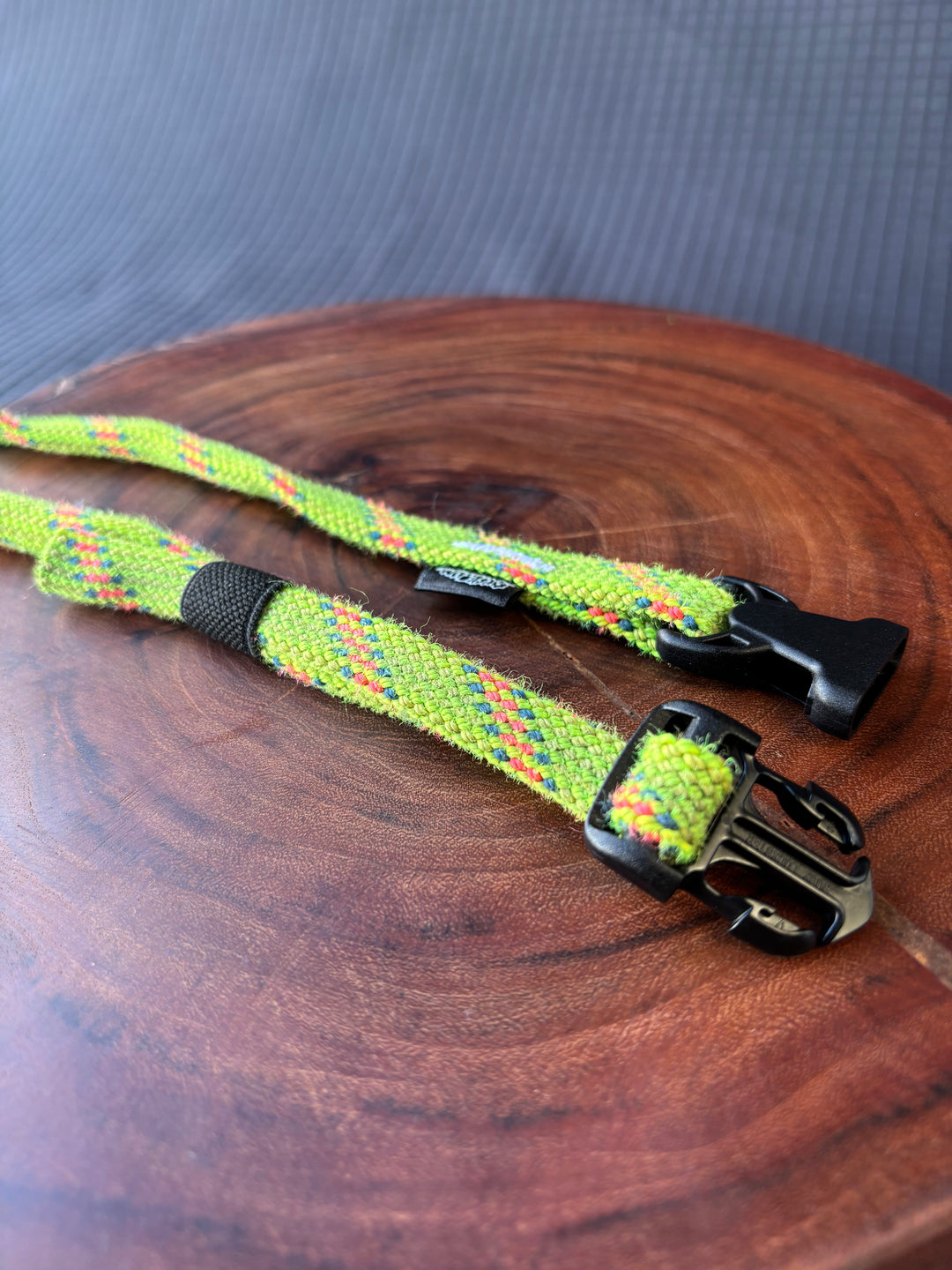 Waist loop made from climbing rope