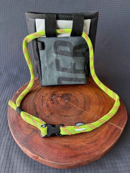 Waist loop made from climbing rope