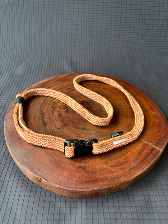 Waist loop made from climbing rope