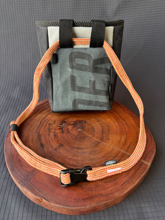 Waist loop made from climbing rope