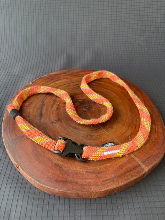 Waist loop made from climbing rope
