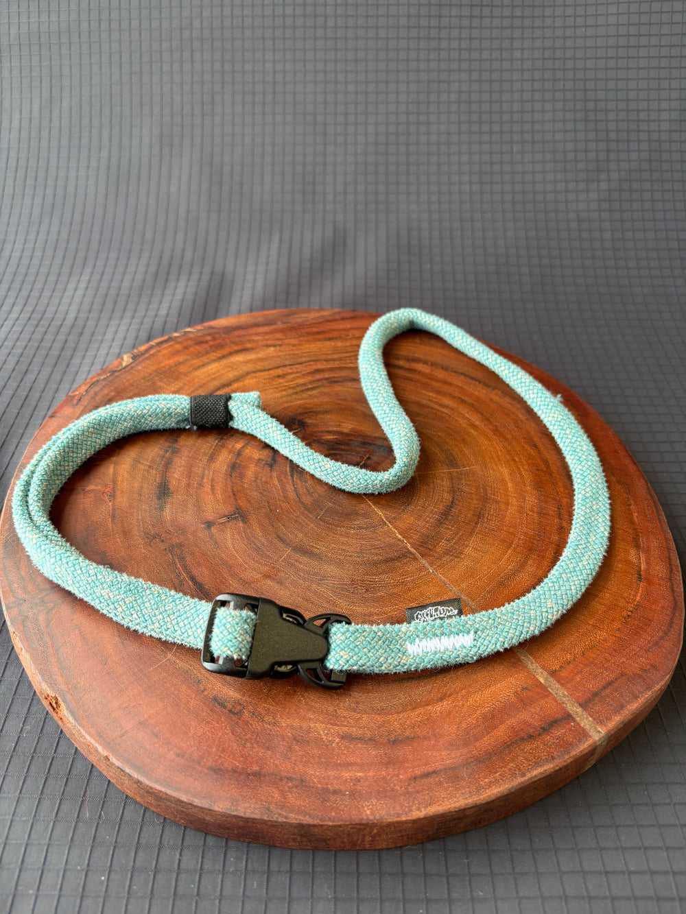 Waist loop made from climbing rope