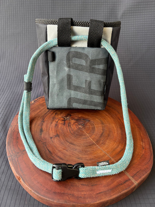 Waist loop made from climbing rope