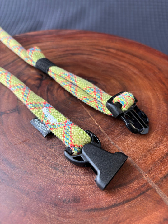 Waist loop made from climbing rope