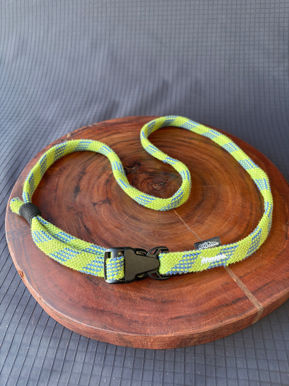 Waist loop made from climbing rope